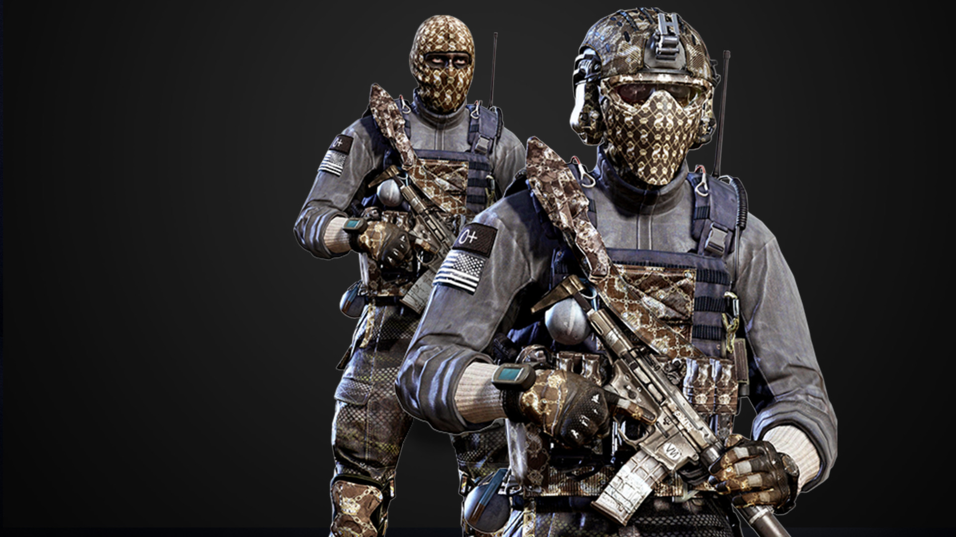 Call of deals duty ghosts characters