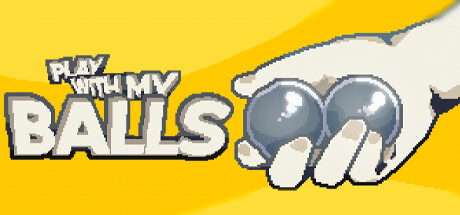 Play with my balls banner