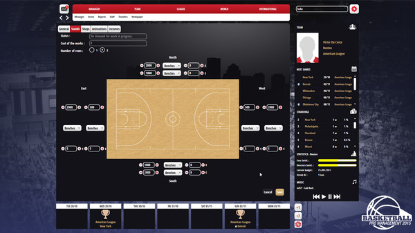 скриншот Basketball Pro Management 2015 1