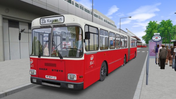 скриншот OMSI 2 Add-on AI-Articulated Bus for Vienna 0
