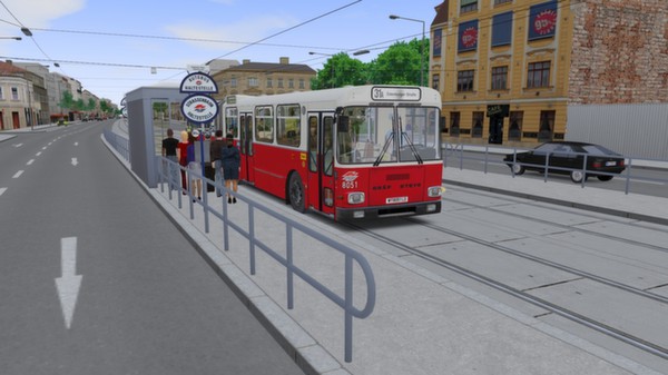скриншот OMSI 2 Add-on AI-Articulated Bus for Vienna 3