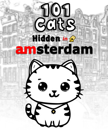 101 Cats Hidden in Amsterdam