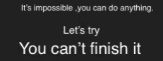 通不了关吧(Can you finish it?)