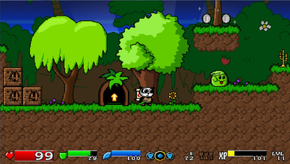 Super Panda Adventures скриншот