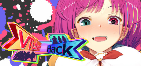 Steam header art for Vtuber Hack