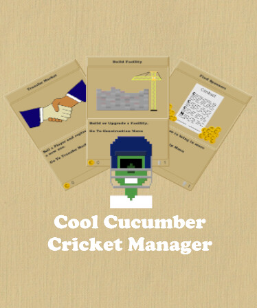 Cool Cucumber Cricket Manager