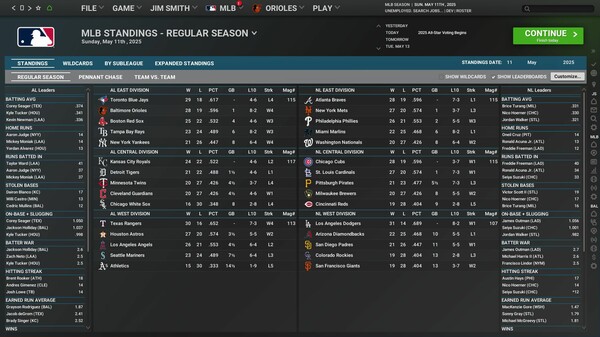 Out of the Park Baseball 26 (OOTP 26) capture d'écran