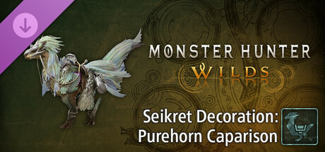 Monster Hunter Wilds - Seikret Decoration: Purehorn Caparison banner image