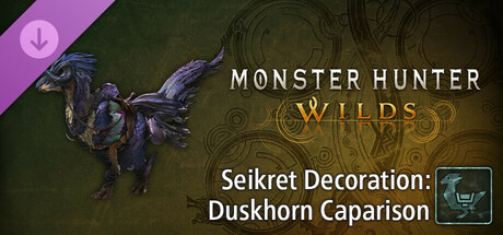 Monster Hunter Wilds - Seikret Decoration: Duskhorn Caparison banner image