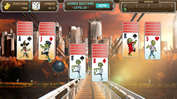 скриншот Zombie Solitaire 5