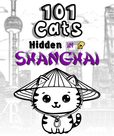 101 Cats Hidden in Shanghai