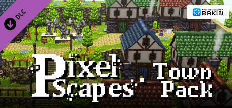 RPG Developer Bakin PixelScapes Town Pack banner image