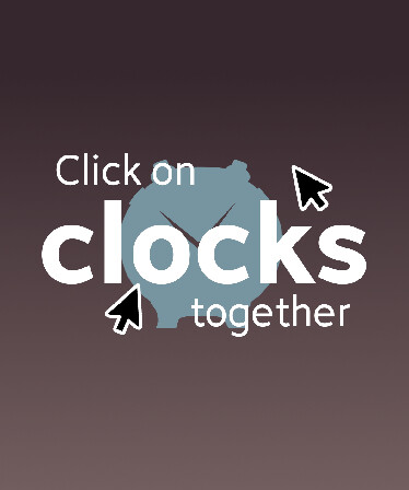 Click on clocks together