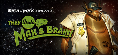 Sam & Max 303: They Stole Max's Brain! Cover Image