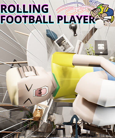 Rolling Football Player