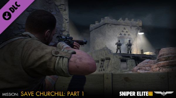 скриншот Sniper Elite 3 - Save Churchill Part 1: In Shadows 1