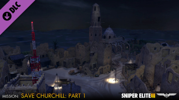 скриншот Sniper Elite 3 - Save Churchill Part 1: In Shadows 5