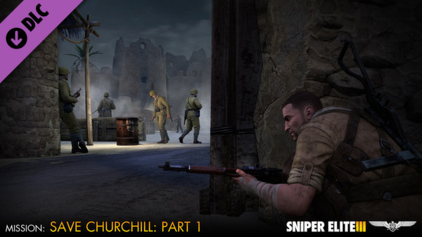 скриншот Sniper Elite 3 - Save Churchill Part 1: In Shadows 2
