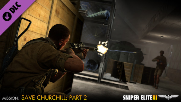 скриншот Sniper Elite 3 - Save Churchill Part 2: Belly of the Beast 5