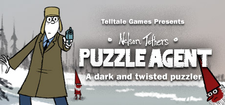 Steam header art for Puzzle Agent