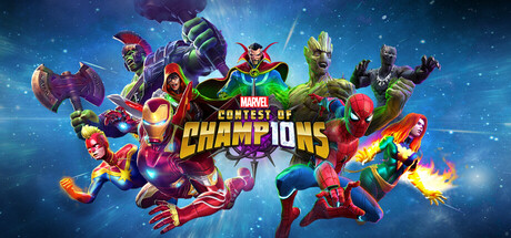 Steam header art for Marvel Contest of Champions