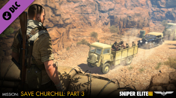 скриншот Sniper Elite 3 - Save Churchill Part 3: Confrontation 0