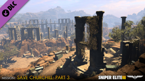 скриншот Sniper Elite 3 - Save Churchill Part 3: Confrontation 5