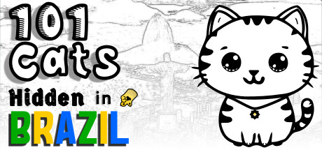 101 Cats Hidden in Brazil banner