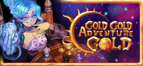 Steam header art for Gold Gold Adventure Gold