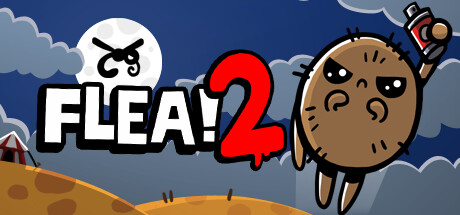 FLEA!2:ハイパーアクティブなノミ、ヘンリーの血集めプラットフォーマー