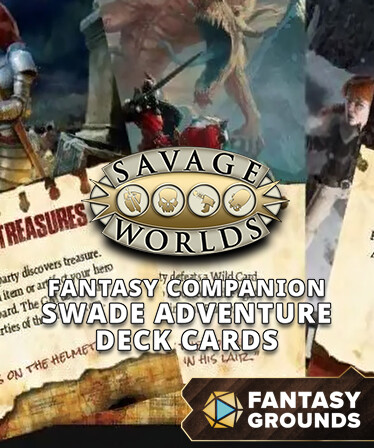 Fantasy Grounds - Fantasy Companion SWADE Adventure Deck Cards