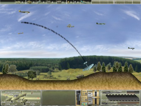 скриншот Pe-2: Dive Bomber 4