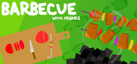 Barbecue with friends header banner