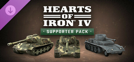 Expansion pass 1 Bonus - Hearts of Iron IV: Supporter Pack banner image