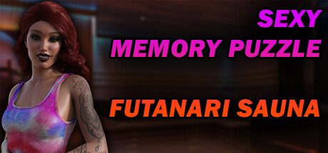 Sexy Memory Puzzle - Futanari Sauna scene