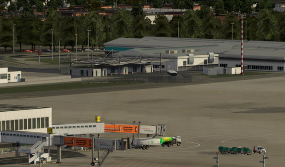 скриншот X-Plane 10 Global - 64 Bit - Airport Dusseldorf 4
