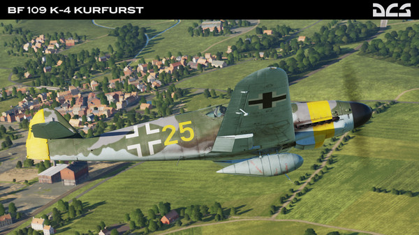 скриншот DCS: Bf 109 K-4 Kurf 5