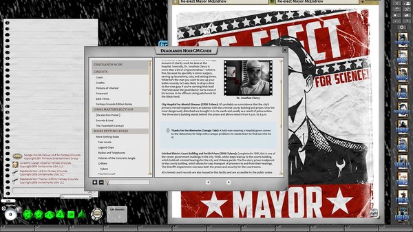 скриншот Fantasy Grounds - Deadlands Noir 0