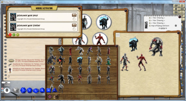 Fantasy Grounds - Deadlands Noir - Figure Flats (Token Pack) for steam Fantasy Grounds - Deadlands Noir - Figure Flats (Token Pack) for steam