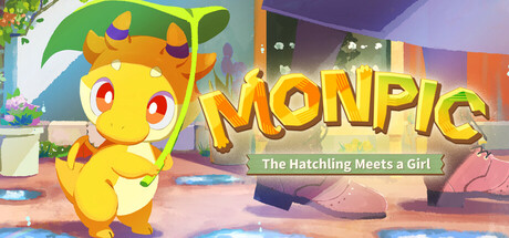 MONPIC -The Hatchling Meets a Girl- header banner