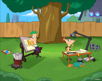 скриншот Phineas and Ferb: New Inventions 0