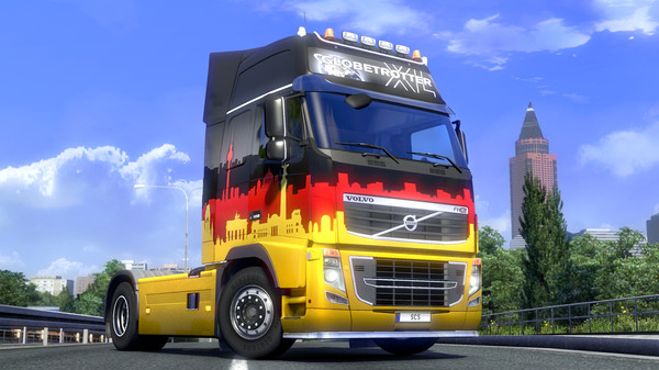 скриншот Euro Truck Simulator 2 - German Paint Jobs Pack 1