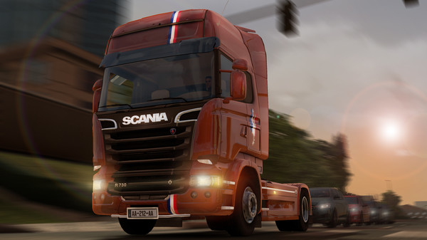 скриншот Euro Truck Simulator 2 - French Paint Jobs Pack 3