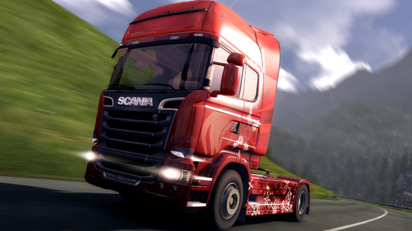скриншот Euro Truck Simulator 2 - Christmas Paint Jobs Pack 3