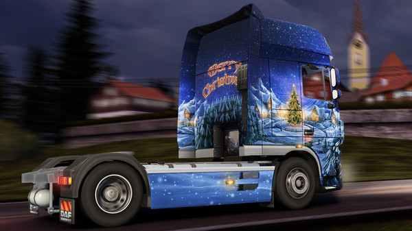 скриншот Euro Truck Simulator 2 - Christmas Paint Jobs Pack 2