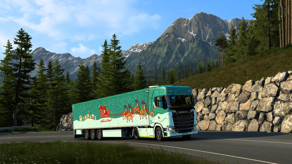 KHAiHOM.com - Euro Truck Simulator 2 - Christmas Paint Jobs Pack