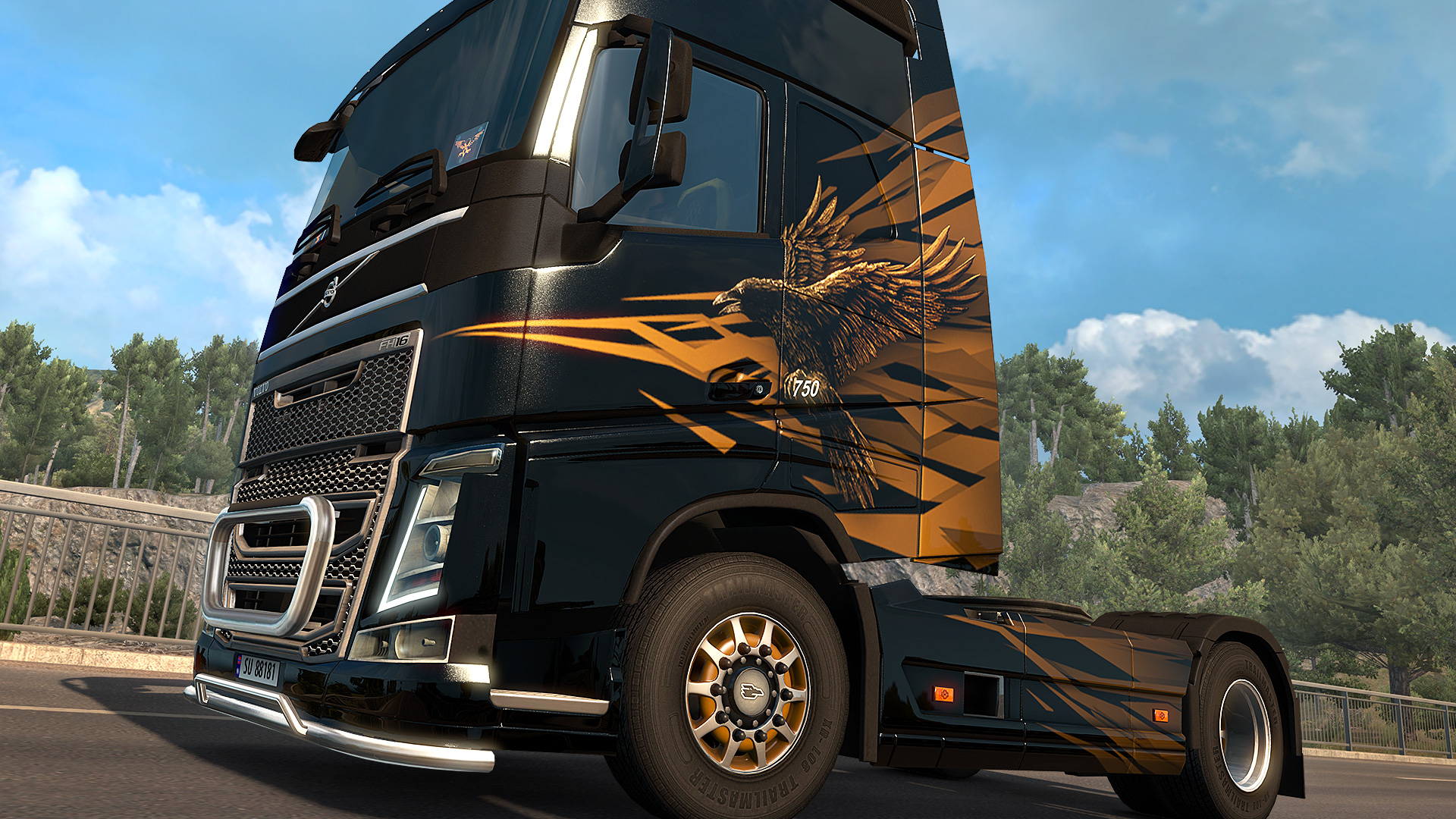 Euro Truck Simulator 2 - Raven Truck Design Pack Featured Screenshot #1