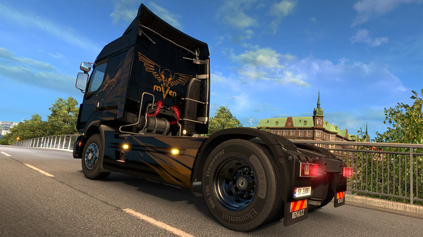 скриншот Euro Truck Simulator 2 - Raven Truck Design Pack 1