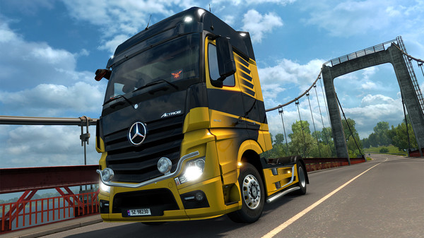 скриншот Euro Truck Simulator 2 - Raven Truck Design Pack 2