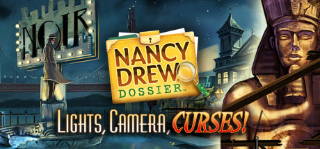 Nancy Drew® Dossier: Lights, Camera, Curses! Cover Image